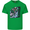 Sushi Dragon Mens Cotton T-Shirt Tee Top Irish Green