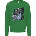 Sushi Dragon Mens Sweatshirt Jumper Irish Green