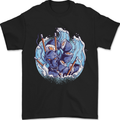 Sushi Dragon Mens T-Shirt 100% Cotton Black