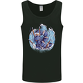 Sushi Dragon Mens Vest Tank Top Black