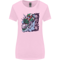 Sushi Dragon Womens Wider Cut T-Shirt Light Pink