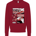 Sushi Kids Sweatshirt Jumper Red