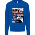 Sushi Kids Sweatshirt Jumper Royal Blue