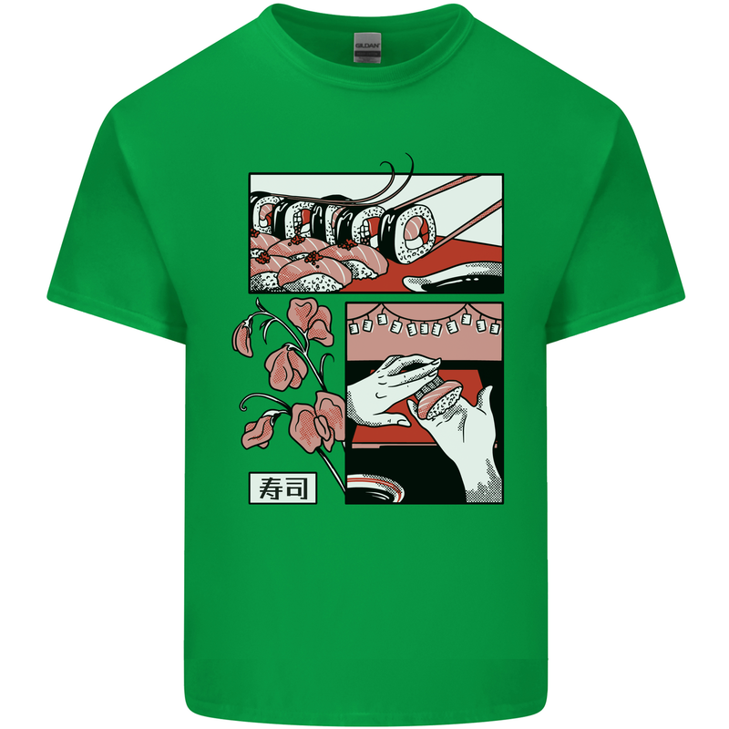 Sushi Kids T-Shirt Childrens Irish Green