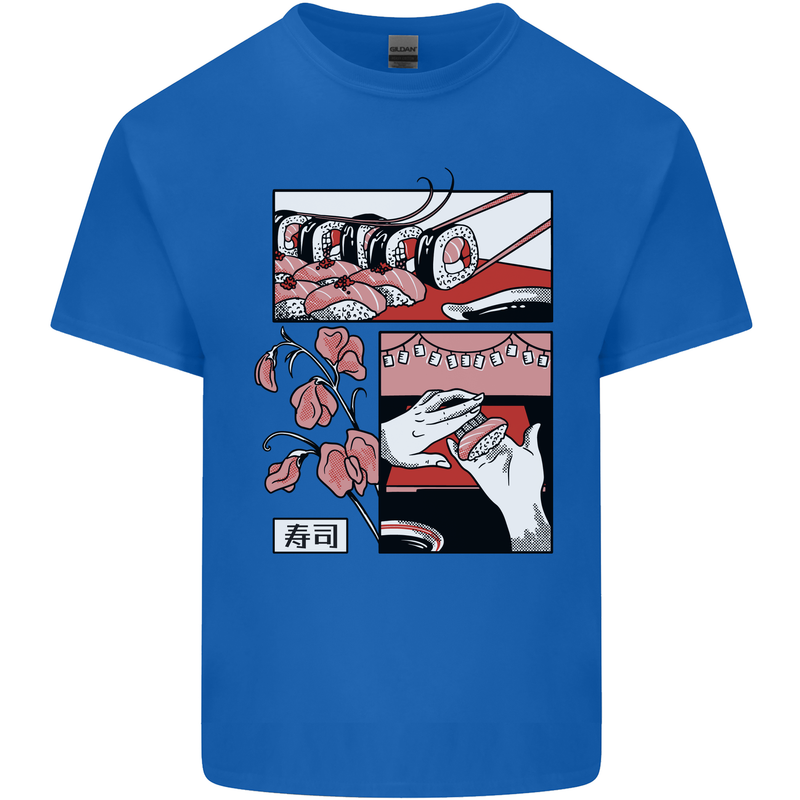 Sushi Kids T-Shirt Childrens Royal Blue