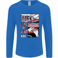 Sushi Mens Long Sleeve T-Shirt Royal Blue