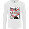 Sushi Mens Long Sleeve T-Shirt White