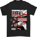 Sushi Mens T-Shirt 100% Cotton Black