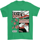 Sushi Mens T-Shirt 100% Cotton Irish Green
