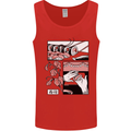 Sushi Mens Vest Tank Top Red