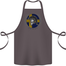 Sweden Bodybuilding Flag Gym Training Swedish Cotton Apron 100% Organic Dark Grey