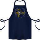 Sweden Bodybuilding Flag Gym Training Swedish Cotton Apron 100% Organic Navy Blue