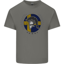 Sweden Bodybuilding Flag Gym Training Swedish Kids T-Shirt Childrens Charcoal