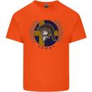 Sweden Bodybuilding Flag Gym Training Swedish Kids T-Shirt Childrens Orange