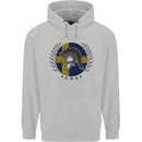 Sweden Bodybuilding Flag Gym Training Swedish Mens 80% Cotton Hoodie Sports Grey
