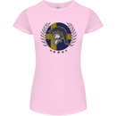 Sweden Bodybuilding Flag Gym Training Swedish Womens Petite Cut T-Shirt Light Pink