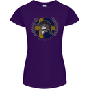 Sweden Bodybuilding Flag Gym Training Swedish Womens Petite Cut T-Shirt Purple