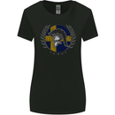 Sweden Bodybuilding Flag Gym Training Swedish Womens Wider Cut T-Shirt Black