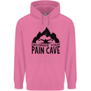 Swimming Pain Cave Swimmer Swim Childrens Kids Hoodie Azalea