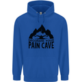 Swimming Pain Cave Swimmer Swim Childrens Kids Hoodie Royal Blue