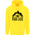 Swimming Pain Cave Swimmer Swim Childrens Kids Hoodie Yellow