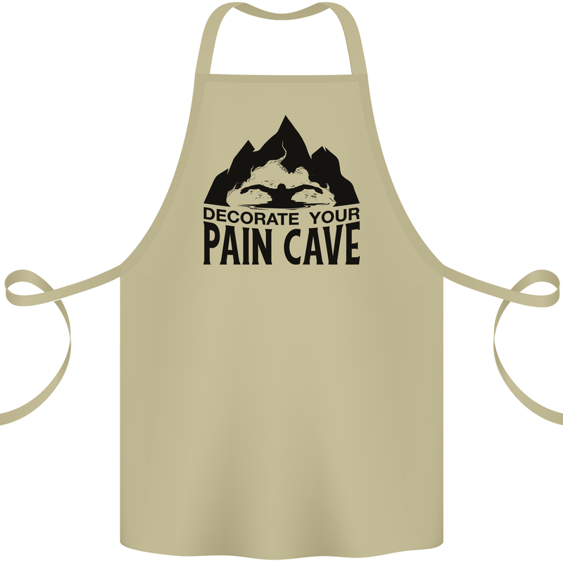 Swimming Pain Cave Swimmer Swim Cotton Apron 100% Organic Khaki