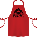 Swimming Pain Cave Swimmer Swim Cotton Apron 100% Organic Red
