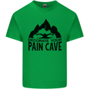 Swimming Pain Cave Swimmer Swim Kids T-Shirt Childrens Irish Green