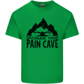 Swimming Pain Cave Swimmer Swim Mens Cotton T-Shirt Tee Top Irish Green