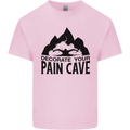 Swimming Pain Cave Swimmer Swim Mens Cotton T-Shirt Tee Top Light Pink