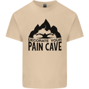 Swimming Pain Cave Swimmer Swim Mens Cotton T-Shirt Tee Top Sand