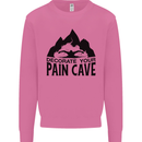 Swimming Pain Cave Swimmer Swim Mens Sweatshirt Jumper Azalea
