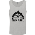 Swimming Pain Cave Swimmer Swim Mens Vest Tank Top Sports Grey