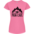 Swimming Pain Cave Swimmer Swim Womens Petite Cut T-Shirt Azalea