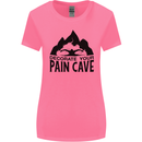 Swimming Pain Cave Swimmer Swim Womens Wider Cut T-Shirt Azalea