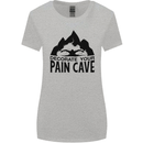 Swimming Pain Cave Swimmer Swim Womens Wider Cut T-Shirt Sports Grey