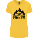 Swimming Pain Cave Swimmer Swim Womens Wider Cut T-Shirt Yellow