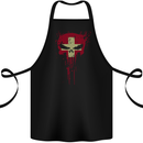 Swiss Skull Gym Training Bodybuilding Cotton Apron 100% Organic Black
