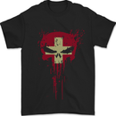 Swiss Skull Gym Training Bodybuilding Mens T-Shirt 100% Cotton Black