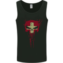 Swiss Skull Gym Training Bodybuilding Mens Vest Tank Top Black