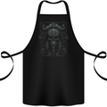 Symbol of Death Gothic Goth Heavy Metal Music Cotton Apron 100% Organic Black