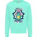 T-Rex American Independence Day July 4th Funny Mens Sweatshirt Jumper Peppermint