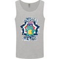 T-Rex American Independence Day July 4th Funny Mens Vest Tank Top Sports Grey