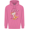 T-Rex Anatomy Dinosaur Mens 80% Cotton Hoodie Azelea