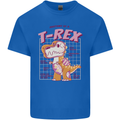 T-Rex Anatomy Dinosaur Mens Cotton T-Shirt Tee Top Royal Blue
