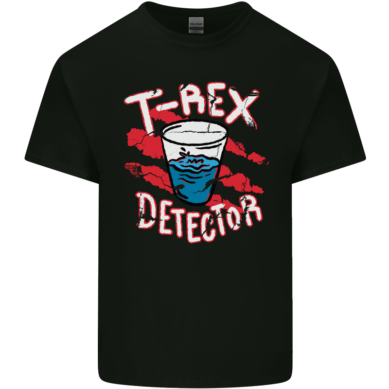T-Rex Detector Funny Dinosaur Kids T-Shirt Childrens Black