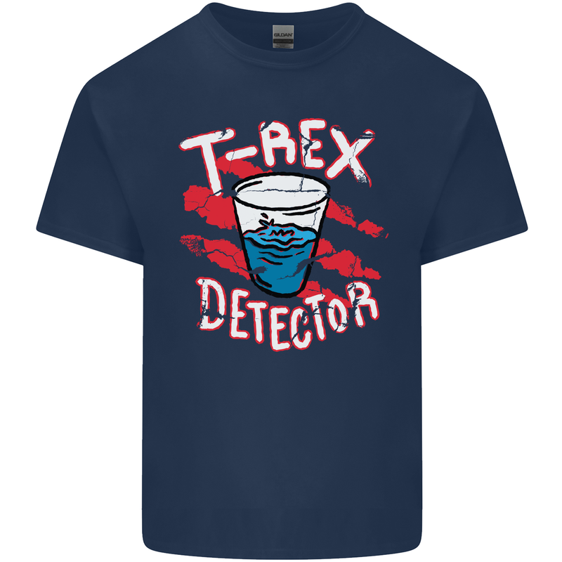 T-Rex Detector Funny Dinosaur Kids T-Shirt Childrens Navy Blue