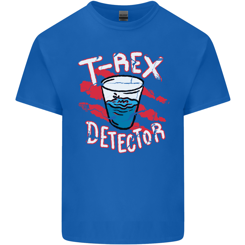 T-Rex Detector Funny Dinosaur Kids T-Shirt Childrens Royal Blue