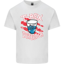 T-Rex Detector Funny Dinosaur Mens Cotton T-Shirt Tee Top White