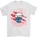 T-Rex Detector Funny Dinosaur Mens T-Shirt 100% Cotton White